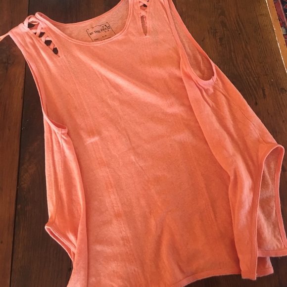 Orange Free People Top - Picture 2 of 3